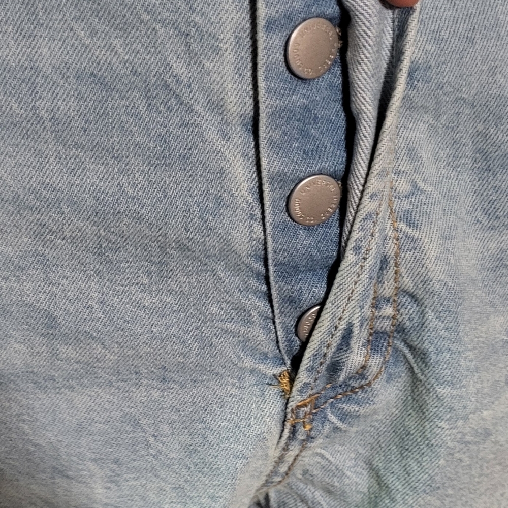 Universal Thread Women's NWT Light Wash High Rise 90's Straight Jeans Size 12R - Picture 6 of 14